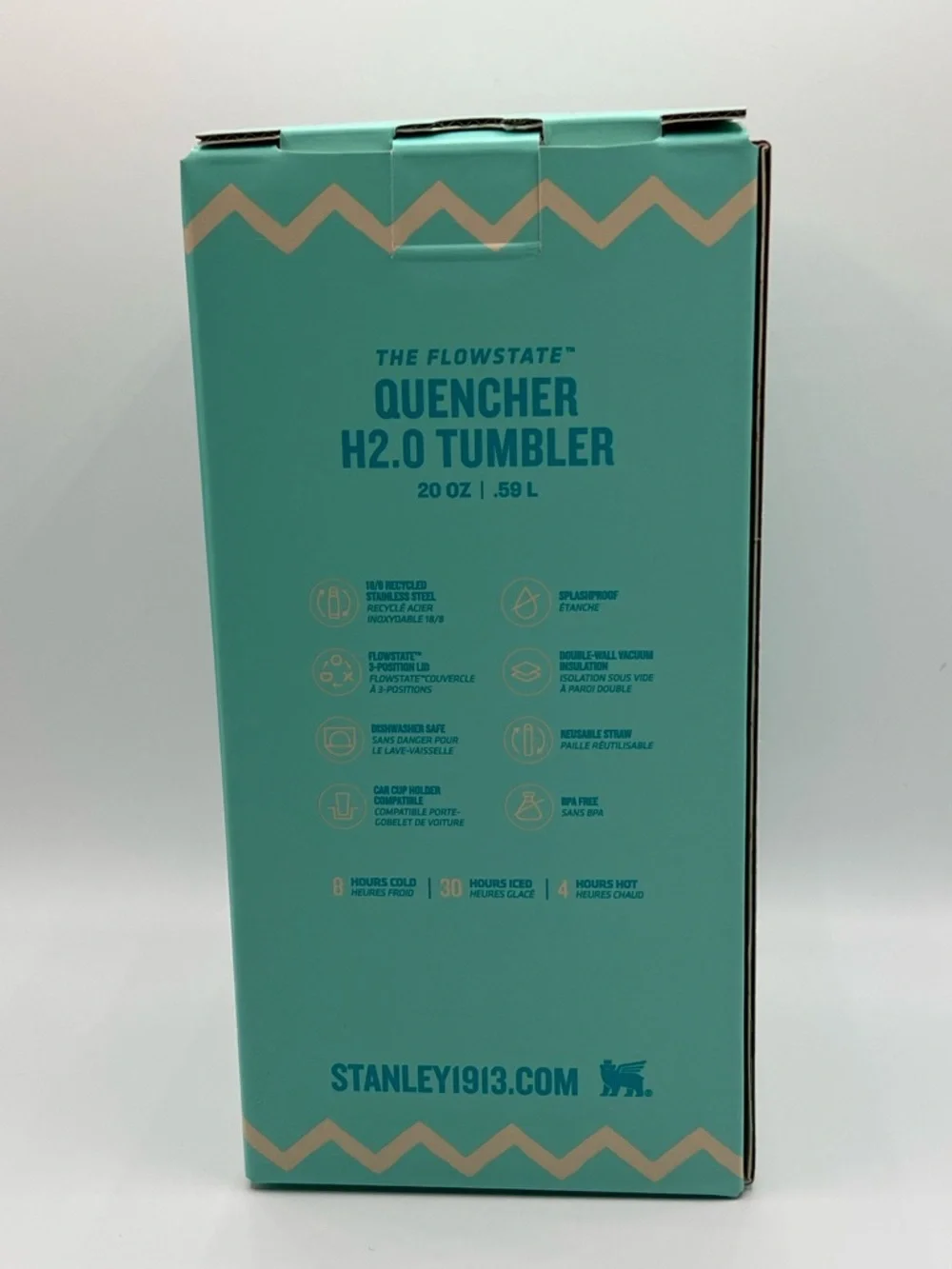 Stanley Quencher H2.0 FlowState Tumbler Cream Egg- Cellence 20oz Easter 2025BNWT - Picture 8 of 8
